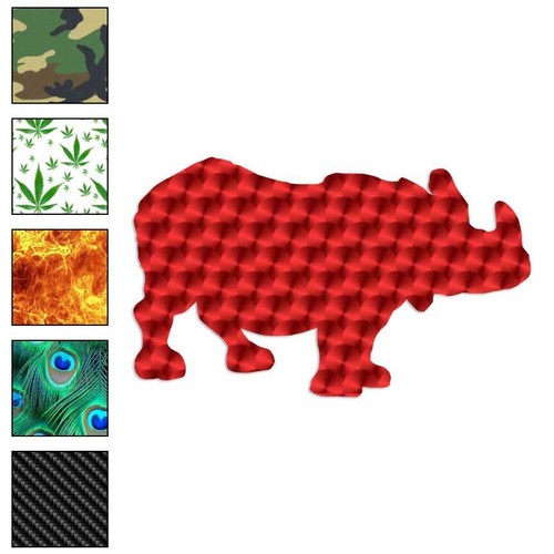Rhino drawing vinyl - rhino, drawing,