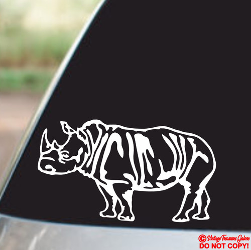 Rhinoceros rhino vinyl - vinyl, decal