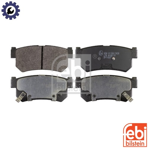 Brake pad set - brake,