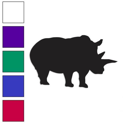 Rhino rhinoceros vinyl - rhinoceros,