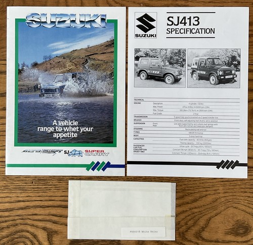 1986 suzuki sj410 sales - suzuki,