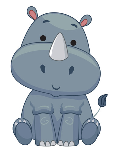 Car sticker rhino tuning - sticker,
