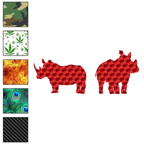 Rhinos rhinoceros vinyl - rhinos, rhinoceros,