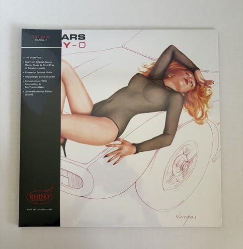 The cars candy vinyl - candy-o, lp