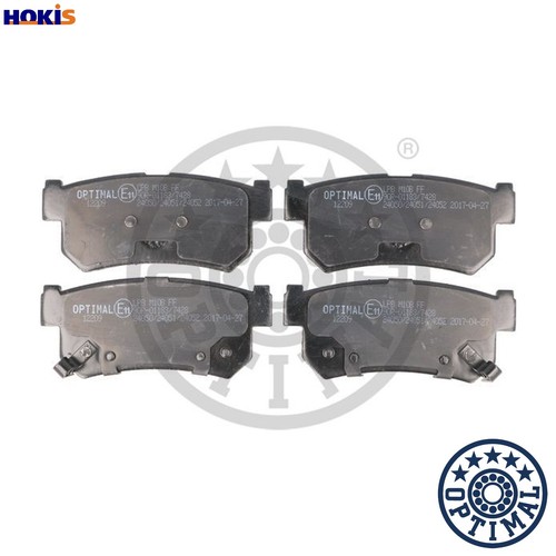 Brake pad set disc - set,