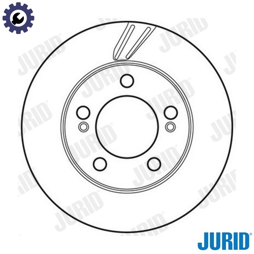 Brake disc 562785jc for - disc,
