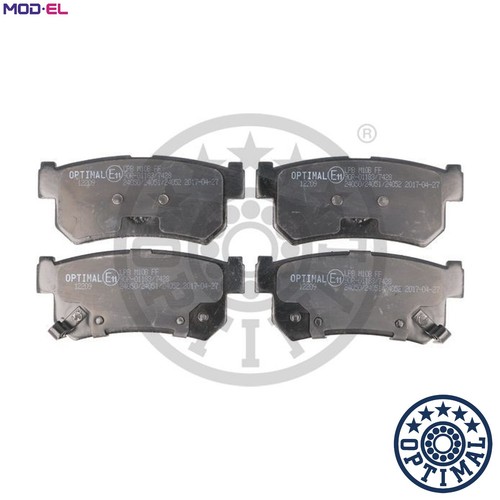 Brake pad set disc - brake,