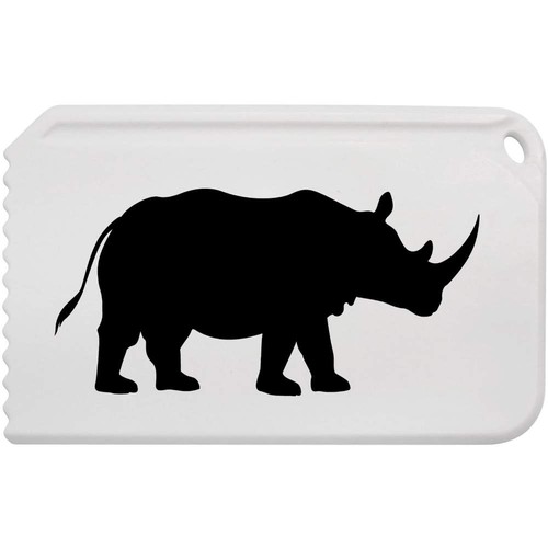 Rhino silhouette car ice - silhouette',