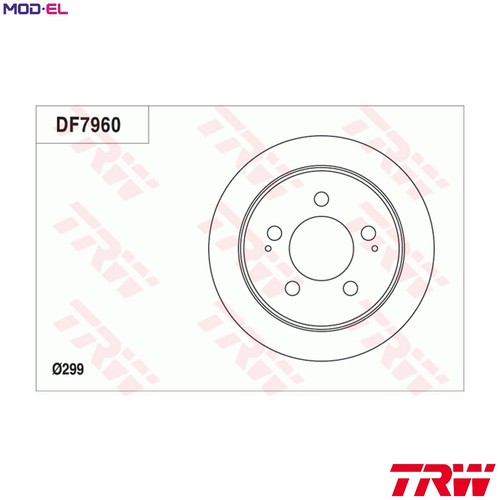 Brake disc df7960 for - df7960,