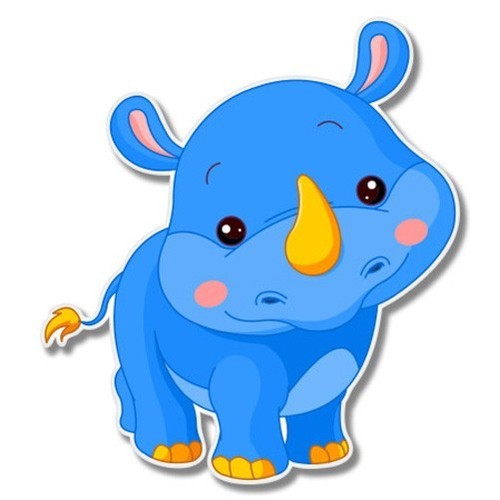Rhino cute car laptop - car, phone