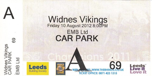 Ticket leeds rhinos - -,