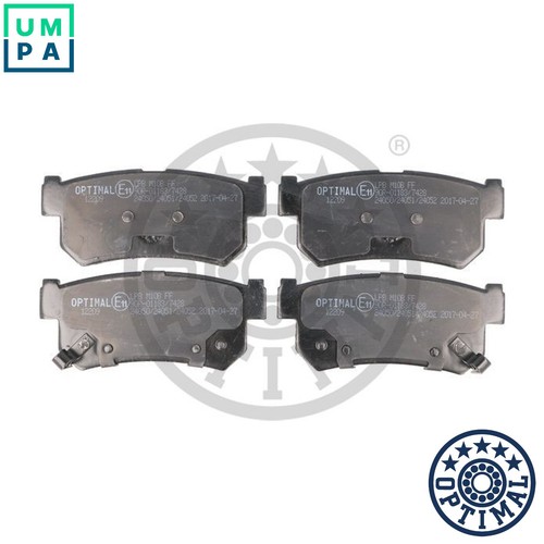 Brake pad set disc - pad,