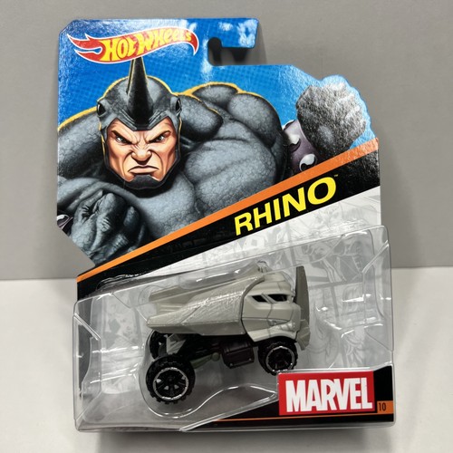 Hot wheels marvel rhino - marvel,
