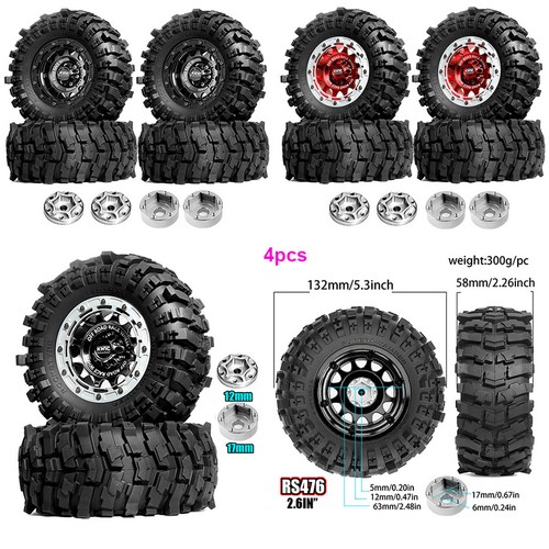4pcs inch wheel - 4pcs,